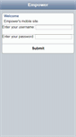 Mobile Screenshot of demo.empowerins.com